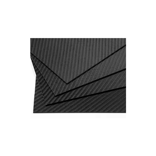 Twill carbon plate