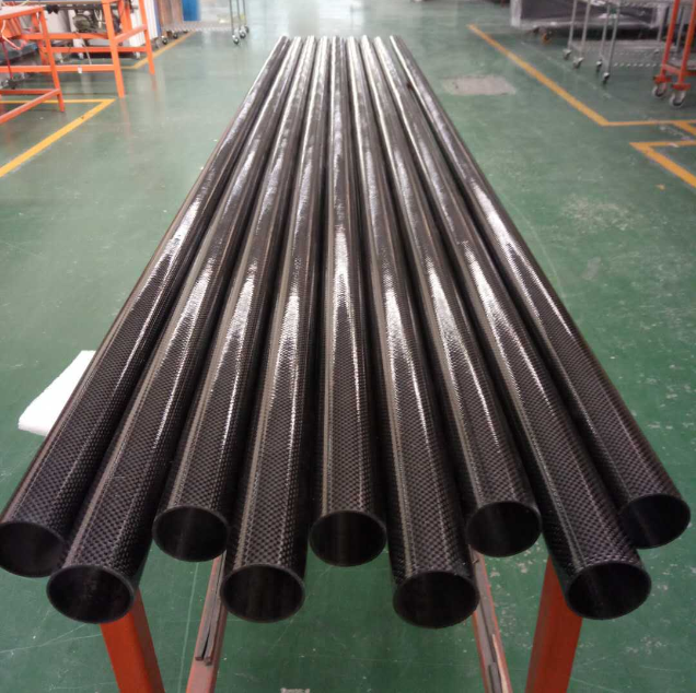Customized carbon fiber tubes